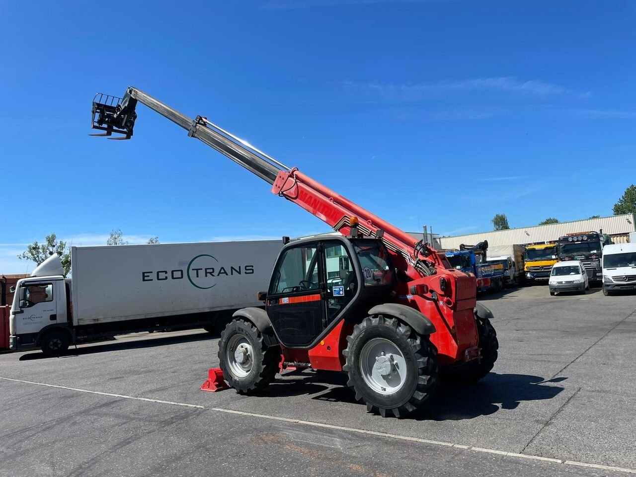 Chariot télescopique Manitou MT 1030-7m – Image 3
