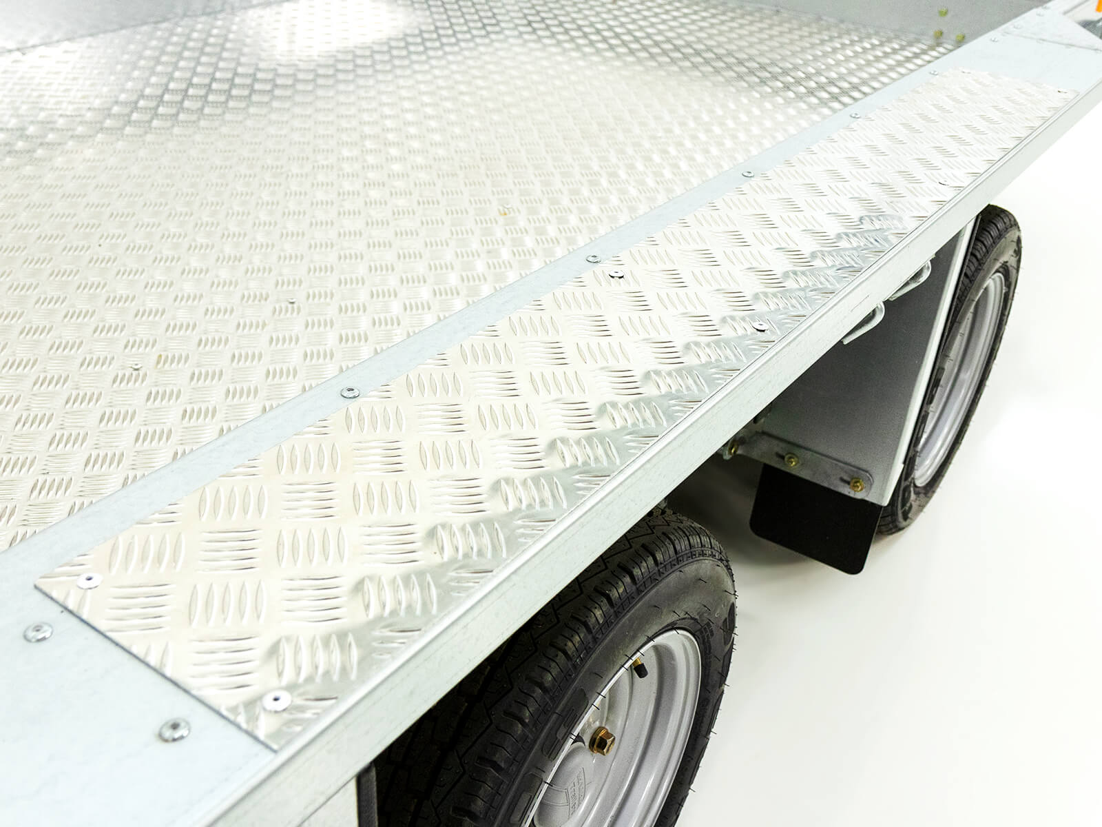 Remorque pour engins de chantier Ifor Williams GX125 157×366 3,5 t | Rampe 1,2 m | Plancher en aluminium neuf – Image 12