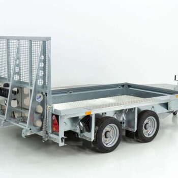 Remorque pour engins de chantier Ifor Williams GX125 157×366 3,5 t | Rampe 1,2 m | Plancher en aluminium neuf