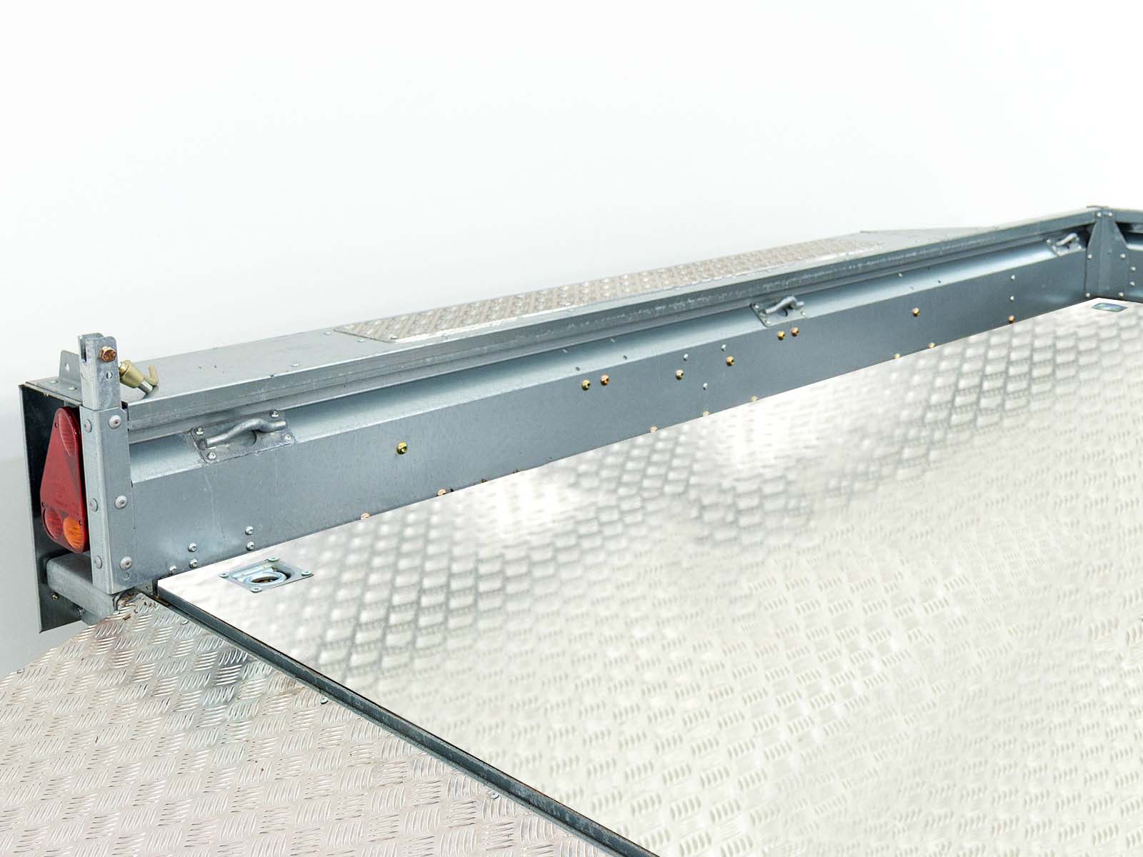 Remorque pour engins de chantier Ifor Williams GX125 157×366 3,5 t | Rampe 1,2 m | Plancher en aluminium neuf – Image 7