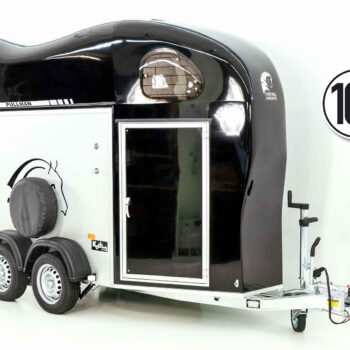 Remorque Cheval Liberté GOLD One pour 1,5 cheval | Châssis Pullman | Noir - Neuf
