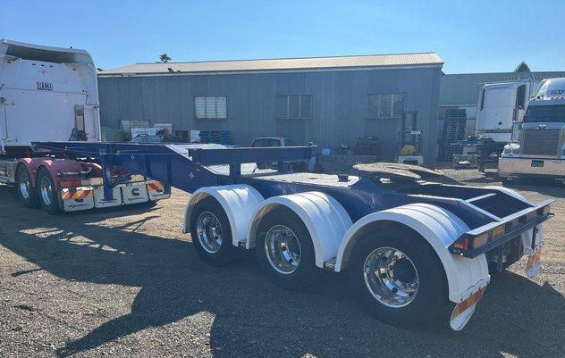 Remorque Haulmark Tri/A B-Double 7 m (2000) – Remorque polyvalente pour transport lourd – Neuve – Image 11