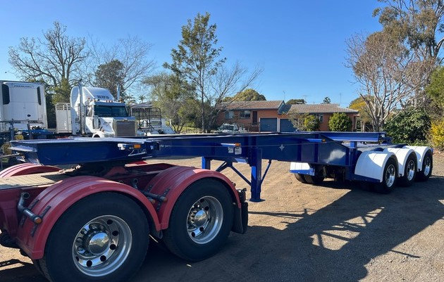 Remorque Haulmark Tri/A B-Double 7 m (2000) – Remorque polyvalente pour transport lourd – Neuve – Image 7