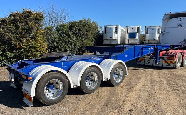Remorque Haulmark Tri/A B-Double 7 m (2000) – Remorque polyvalente pour transport lourd – Neuve