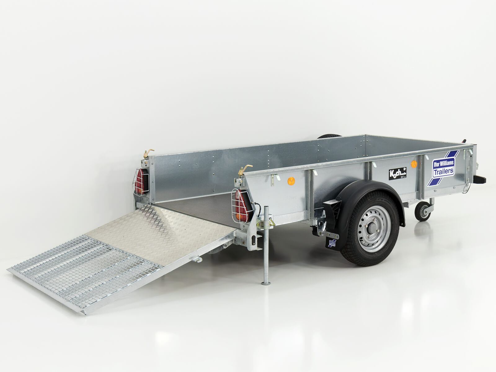 Remorque pour engins de chantier Ifor Williams GD 84 125×250 1,4 t | Rampe - Neuve – Image 3