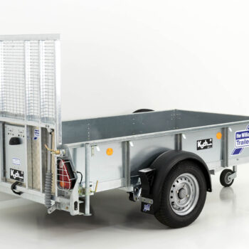 Remorque pour engins de chantier Ifor Williams GD 84 125×250 1,4 t | Rampe - Neuve