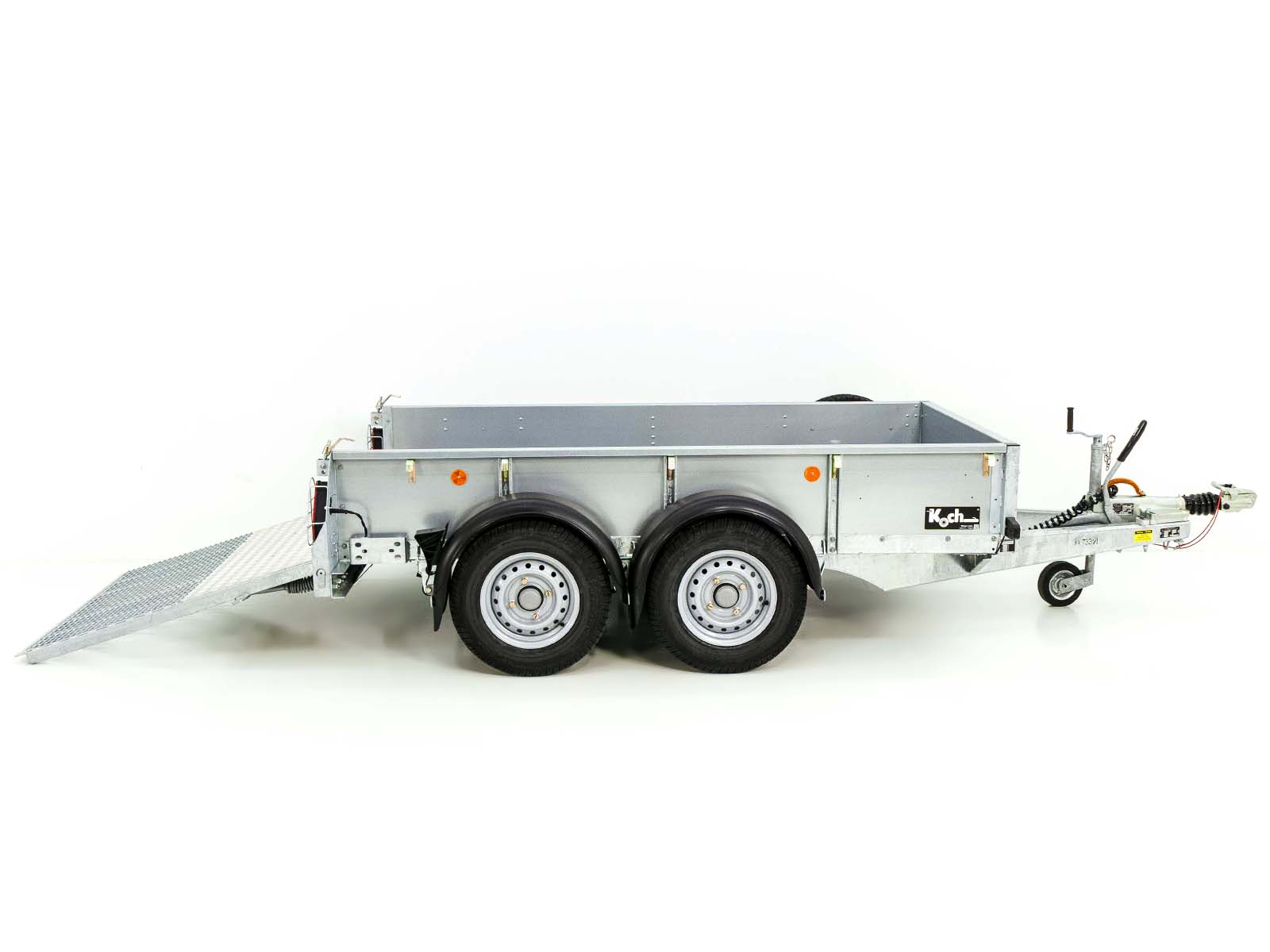 Remorque pour engins de chantier Ifor Williams GD 84 125×250 1,4 t | Rampe - Neuve – Image 2