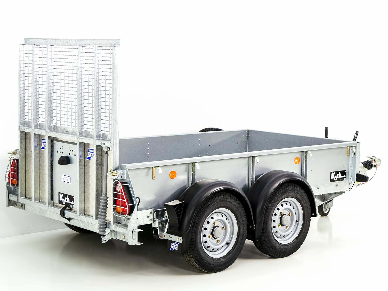 Remorque pour engins de chantier Ifor Williams GD 84 125×250 1,4 t | Rampe - Neuve – Image 12