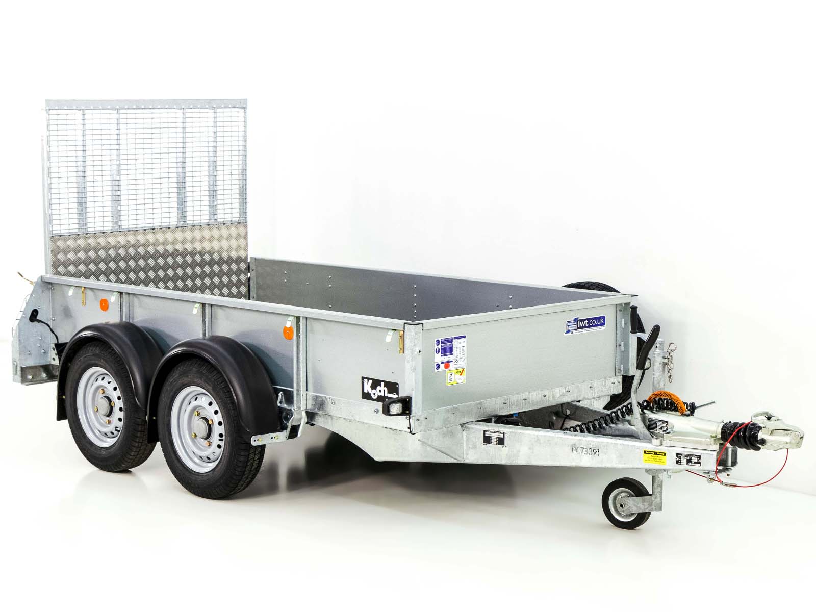 Remorque pour engins de chantier Ifor Williams GD 84 125×250 1,4 t | Rampe - Neuve – Image 13