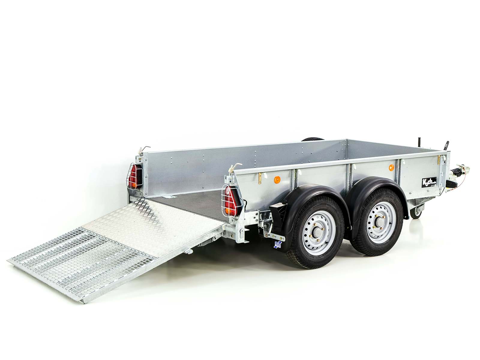 Remorque pour engins de chantier Ifor Williams GD 84 125×250 1,4 t | Rampe - Neuve – Image 10