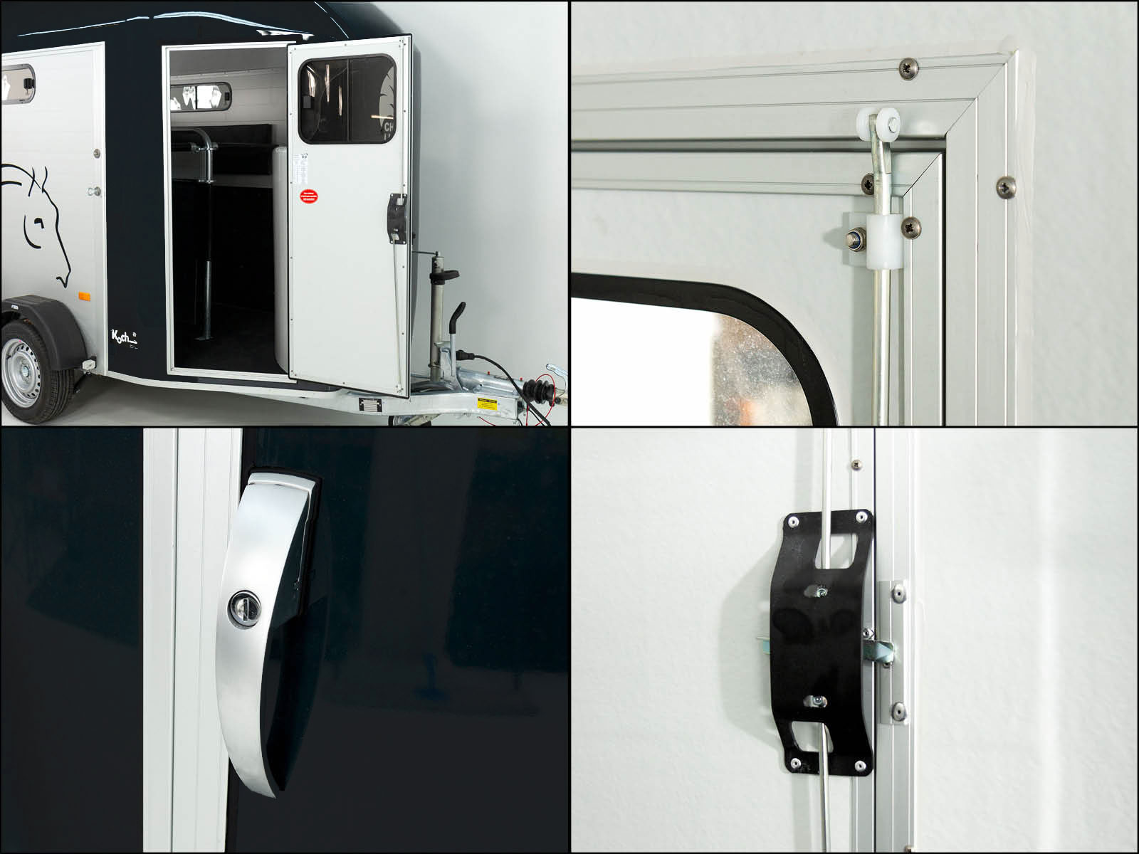 Remorque pour chevaux Cheval Liberté GOLD 3 | Premium Pullman 2 | Sellerie | Noire - Neuve – Image 12