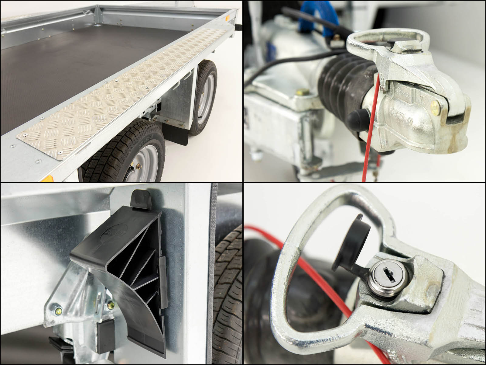 Remorque pour engins de chantier Ifor Williams GX105 HD 157×303 3,5 t | Rampes simples - Neuve – Image 12