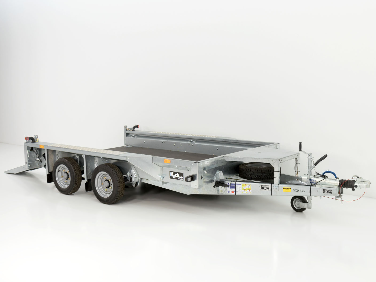 Remorque pour engins de chantier Ifor Williams GX105 HD 157×303 3,5 t | Rampes simples - Neuve – Image 7
