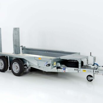 Remorque pour engins de chantier Ifor Williams GX105 157×303 2,7 t | Rampes simples | Plancher en aluminium - Neuve