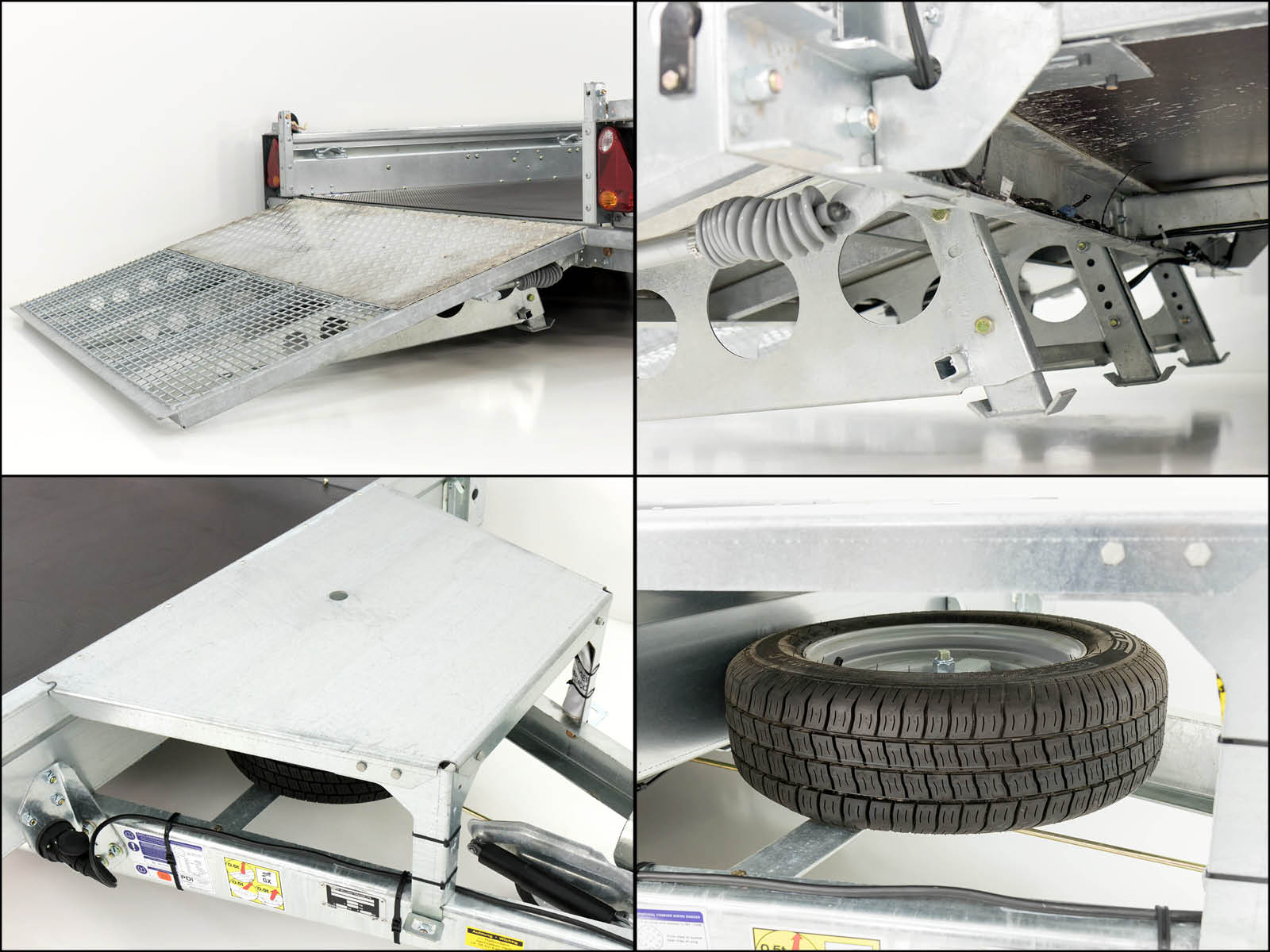 Remorque pour engins de chantier Ifor Williams GX105 HD 157×303 3,5 t | Rampe de chargement - Neuve – Image 12