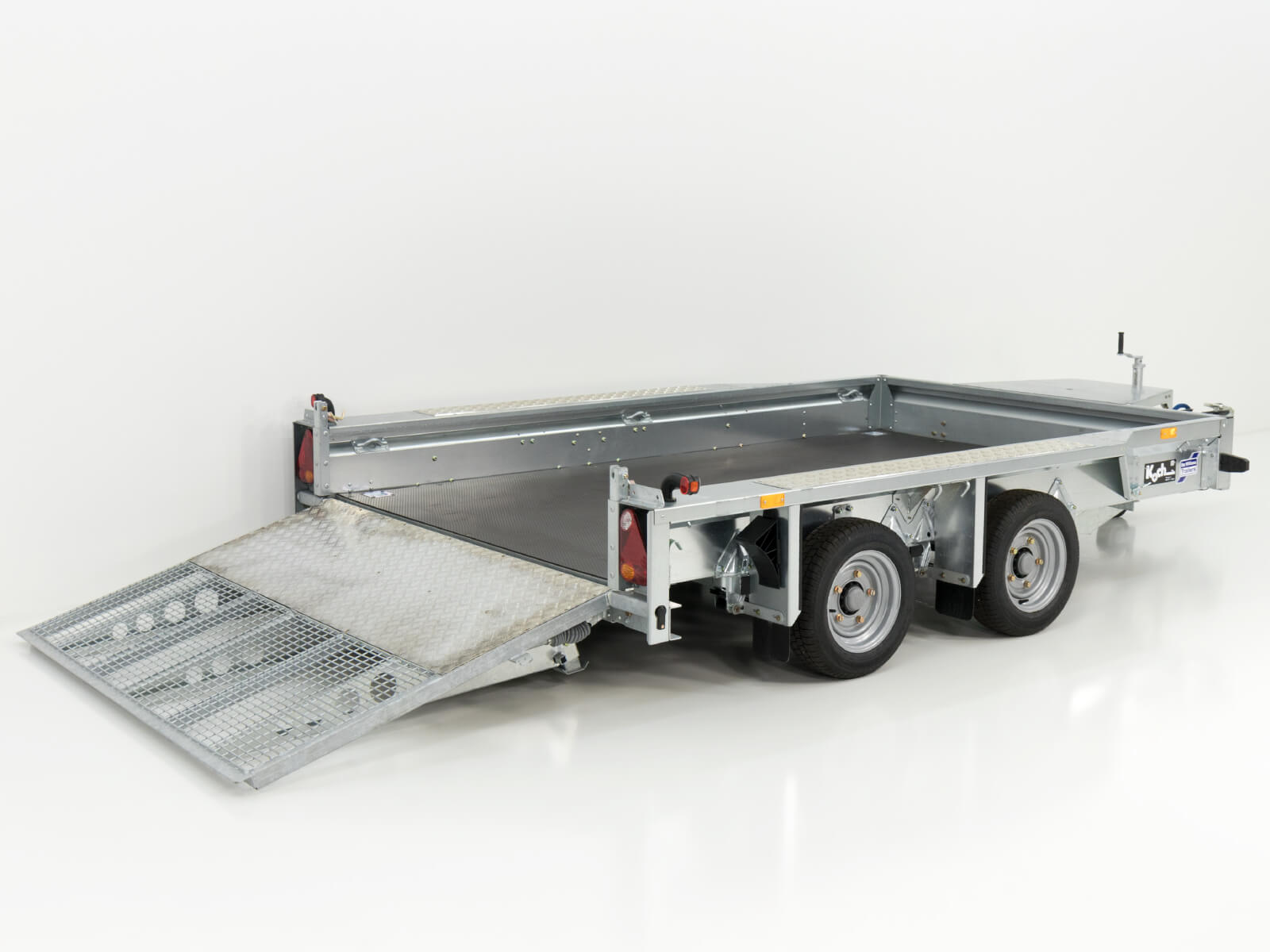 Remorque pour engins de chantier Ifor Williams GX105 HD 157×303 3,5 t | Rampe de chargement - Neuve – Image 3