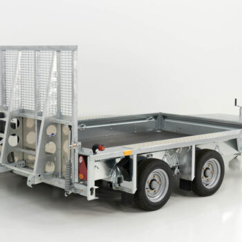Remorque pour engins de chantier Ifor Williams GX105 HD 157×303 3,5 t | Rampe de chargement - Neuve