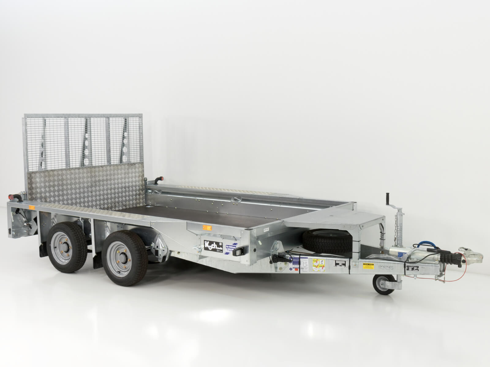 Remorque pour engins de chantier Ifor Williams GX105 HD 157×303 3,5 t | Rampe de chargement - Neuve – Image 5