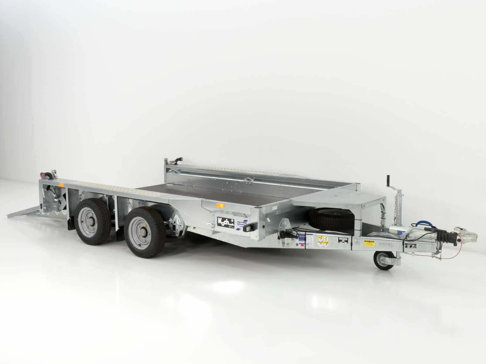 Remorque pour engins de chantier Ifor Williams GX105 HD 157×303 3,5 t | Rampe de chargement - Neuve – Image 6