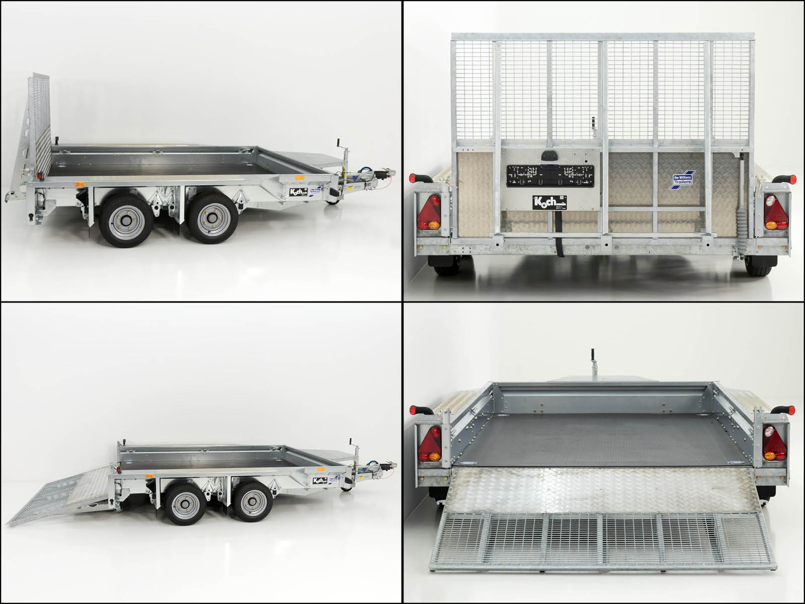Remorque pour engins de chantier Ifor Williams GX105 HD 157×303 3,5 t | Rampe de chargement - Neuve – Image 10