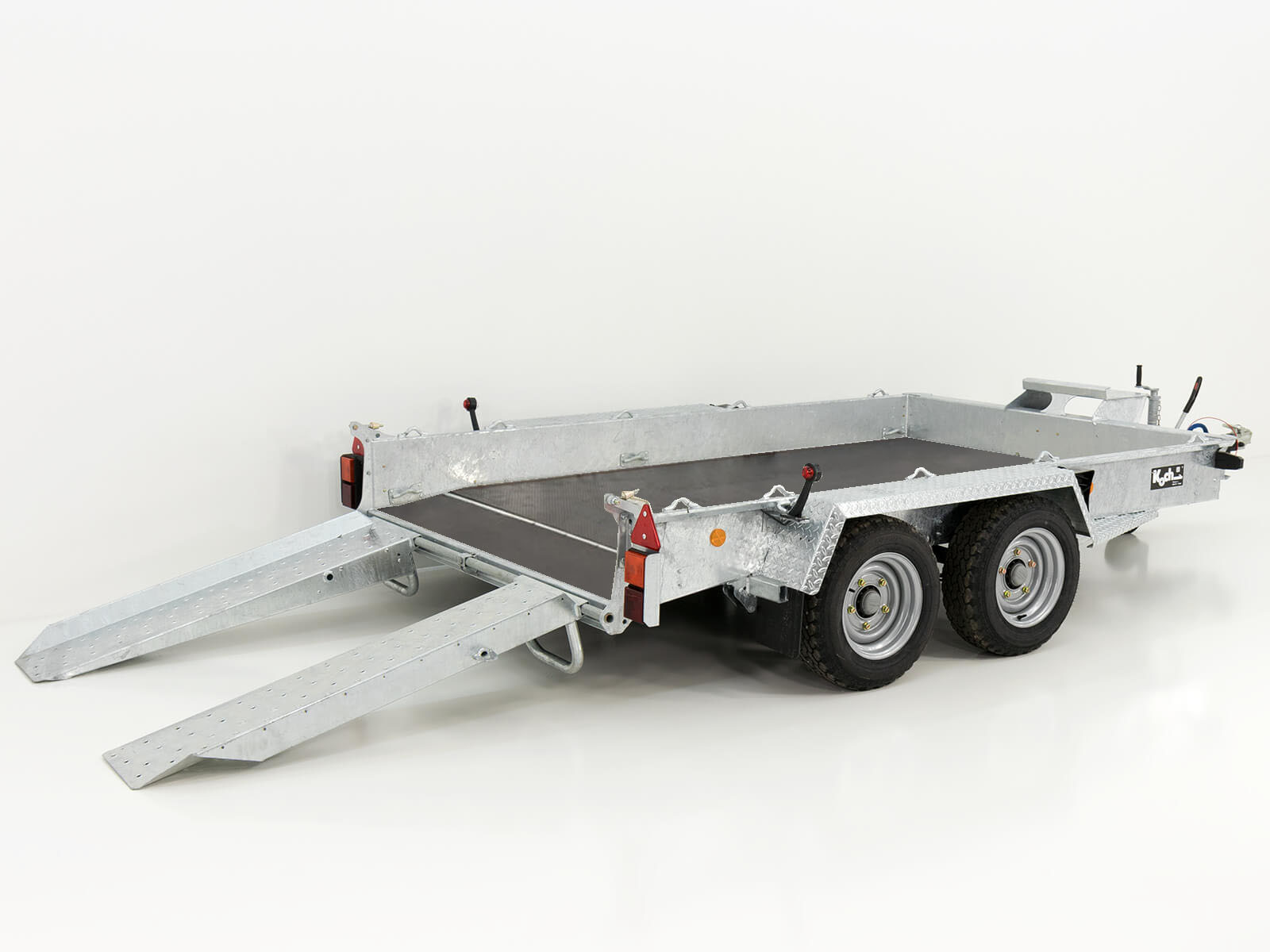 Remorque pour engins de chantier Ifor Williams GH106 184 x 305 cm 3,5 t | Rampes simples - Neuve – Image 3