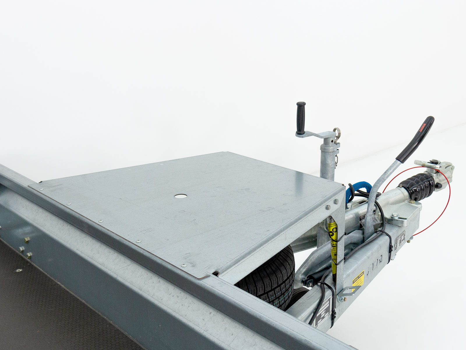 Remorque pour engins de chantier Ifor Williams GX105 157×303 2,7 t | Rampes simples - Neuve – Image 13