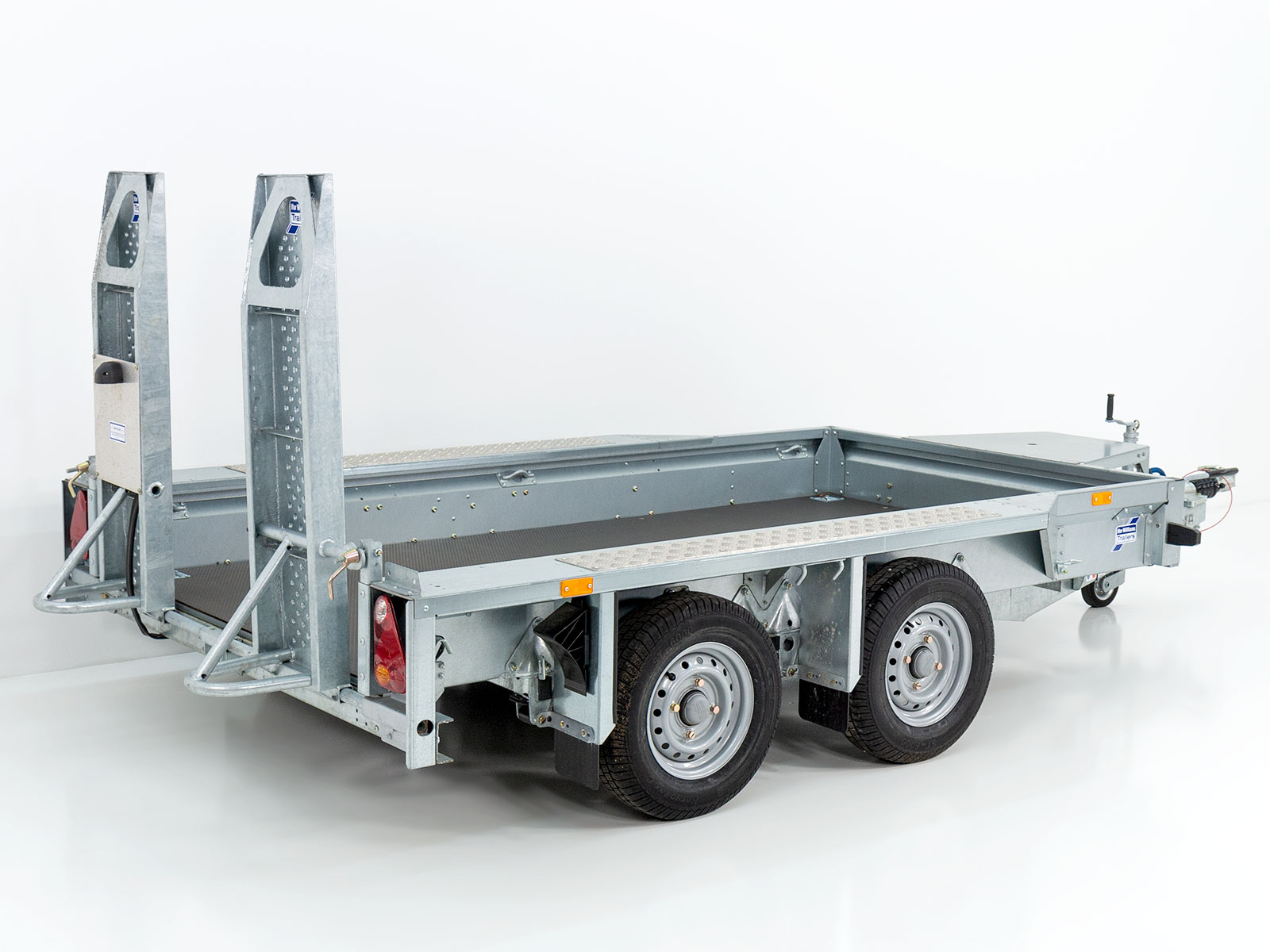 Remorque pour engins de chantier Ifor Williams GX105 157×303 2,7 t | Rampes simples - Neuve – Image 3