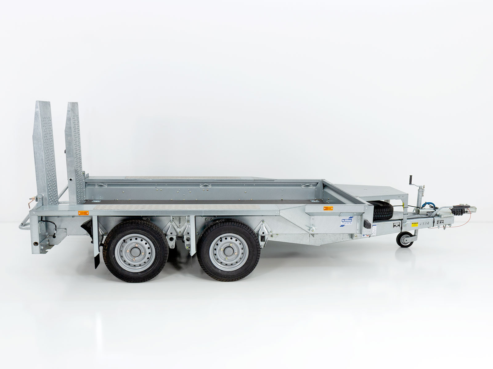 Remorque pour engins de chantier Ifor Williams GX105 157×303 2,7 t | Rampes simples - Neuve
