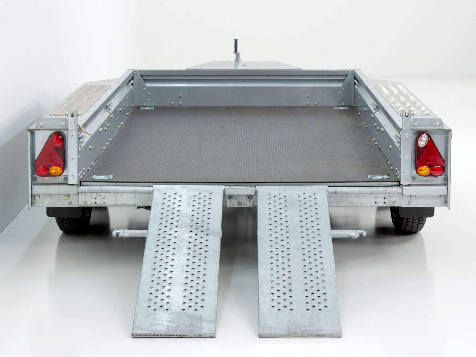 Remorque pour engins de chantier Ifor Williams GX105 157×303 2,7 t | Rampes simples - Neuve – Image 6