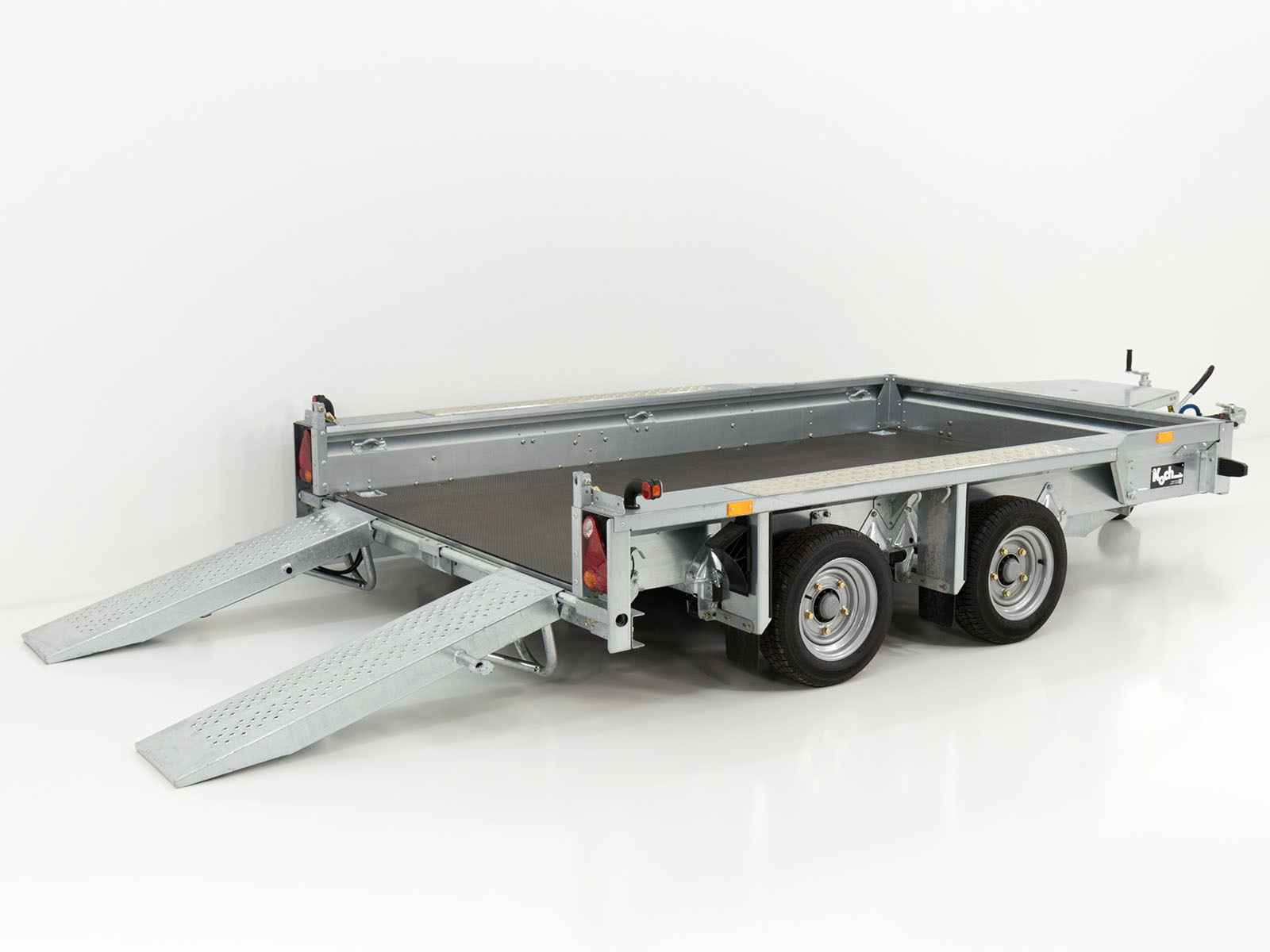 Remorque pour engins de chantier Ifor Williams GX105 HD 157×303 3,5 t | Rampes simples - Neuve – Image 3