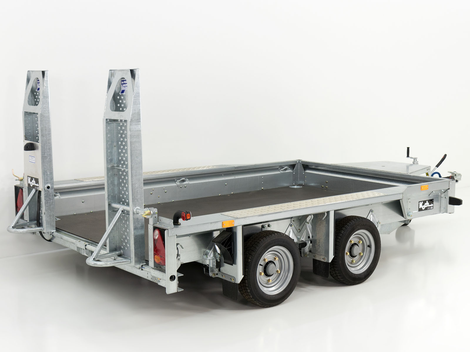 Remorque pour engins de chantier Ifor Williams GX105 HD 157×303 3,5 t | Rampes simples - Neuve – Image 4