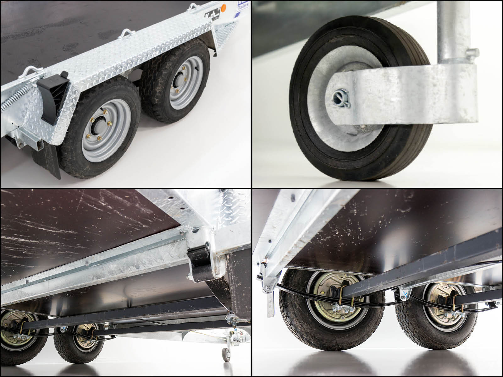 Remorque pour engins de chantier Ifor Williams GH1054 163×305 3,5 t | Rampes simples - Neuve – Image 2