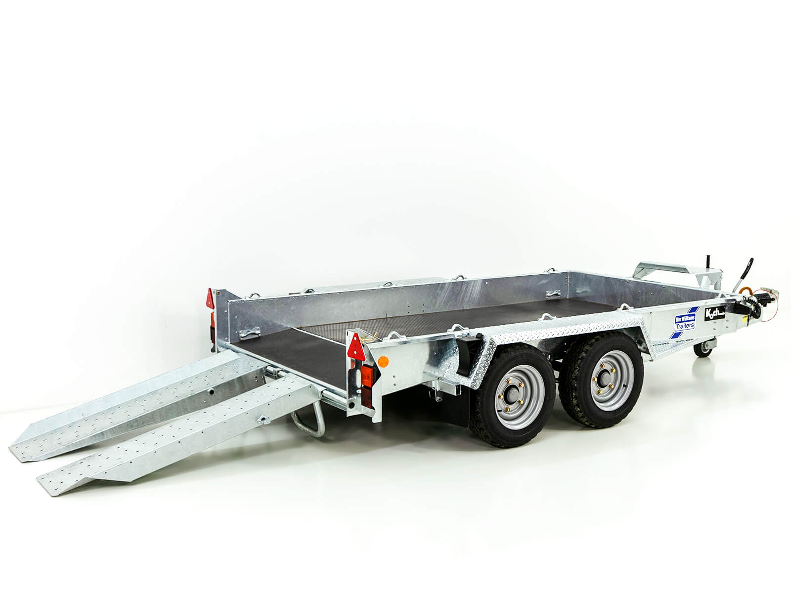 Remorque pour engins de chantier Ifor Williams GH1054 163×305 3,5 t | Rampes simples - Neuve – Image 4