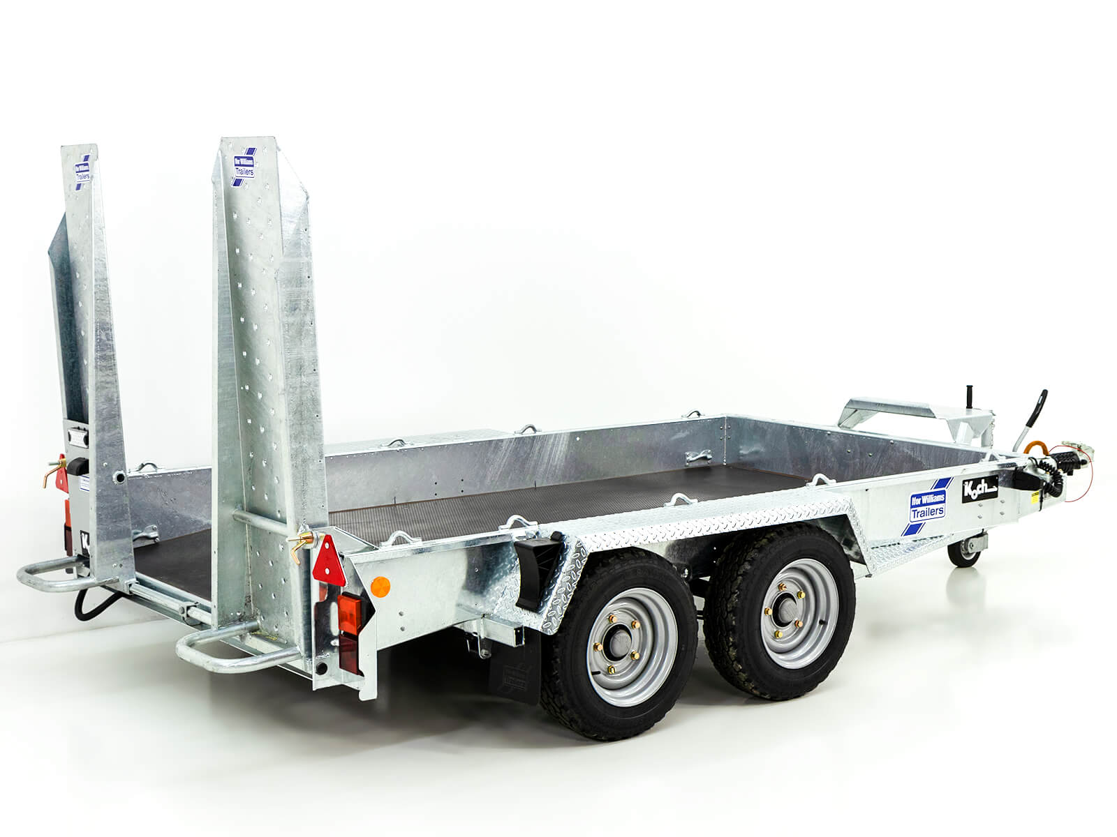 Remorque pour engins de chantier Ifor Williams GH1054 163×305 3,5 t | Rampes simples - Neuve – Image 5