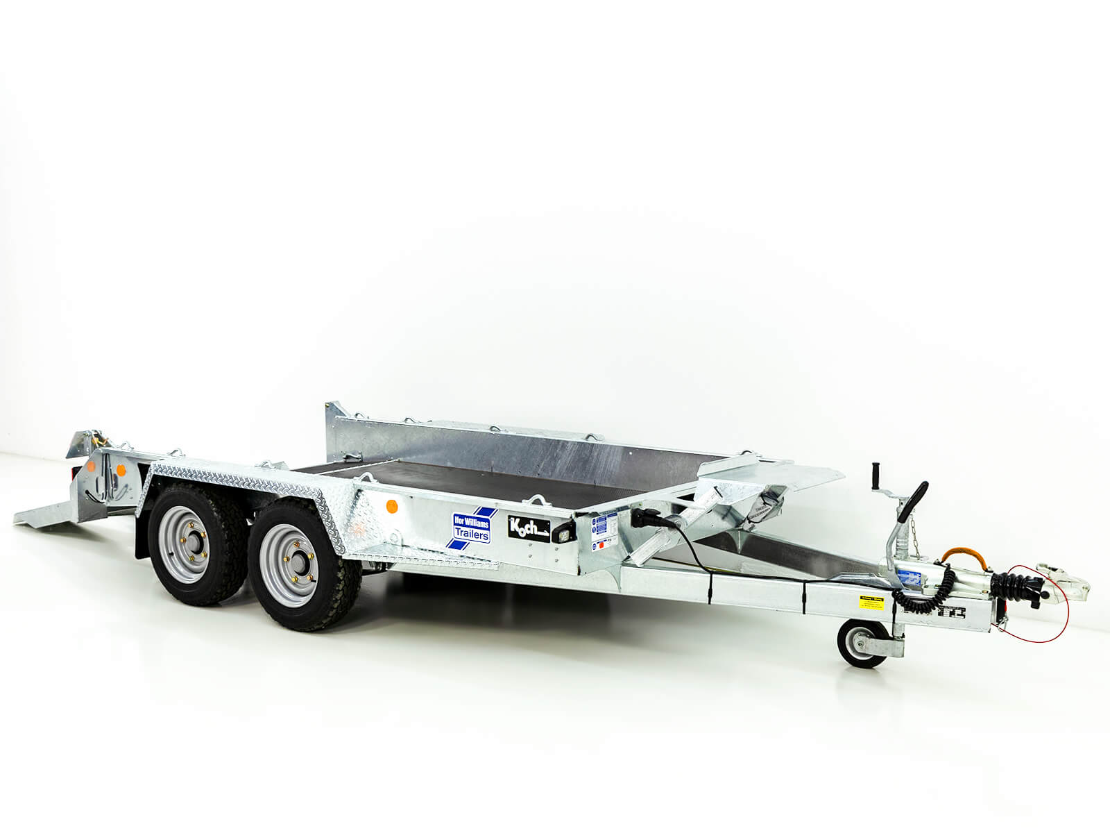 Remorque pour engins de chantier Ifor Williams GH1054 163×305 3,5 t | Rampes simples - Neuve – Image 7