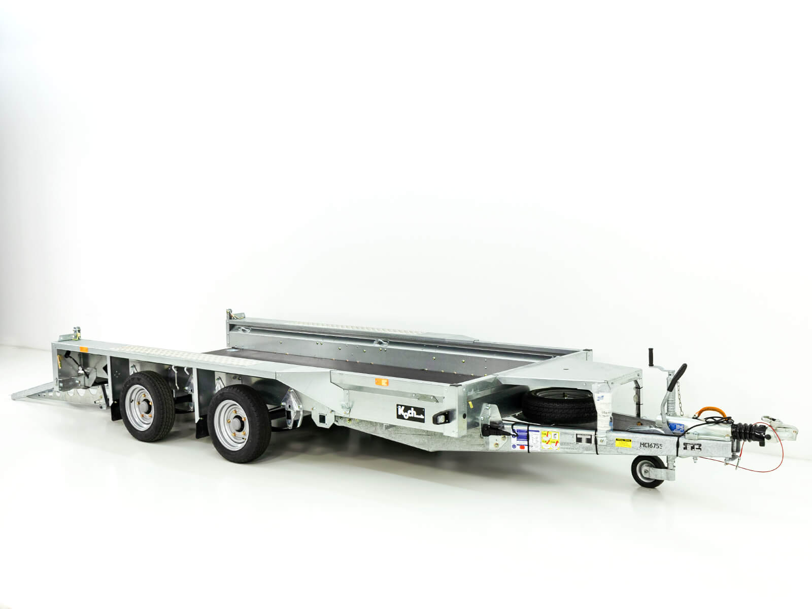 Remorque pour engins de chantier Ifor Williams GX125 157×366 3,5 t | Rampe 1,2 m - neuve – Image 13