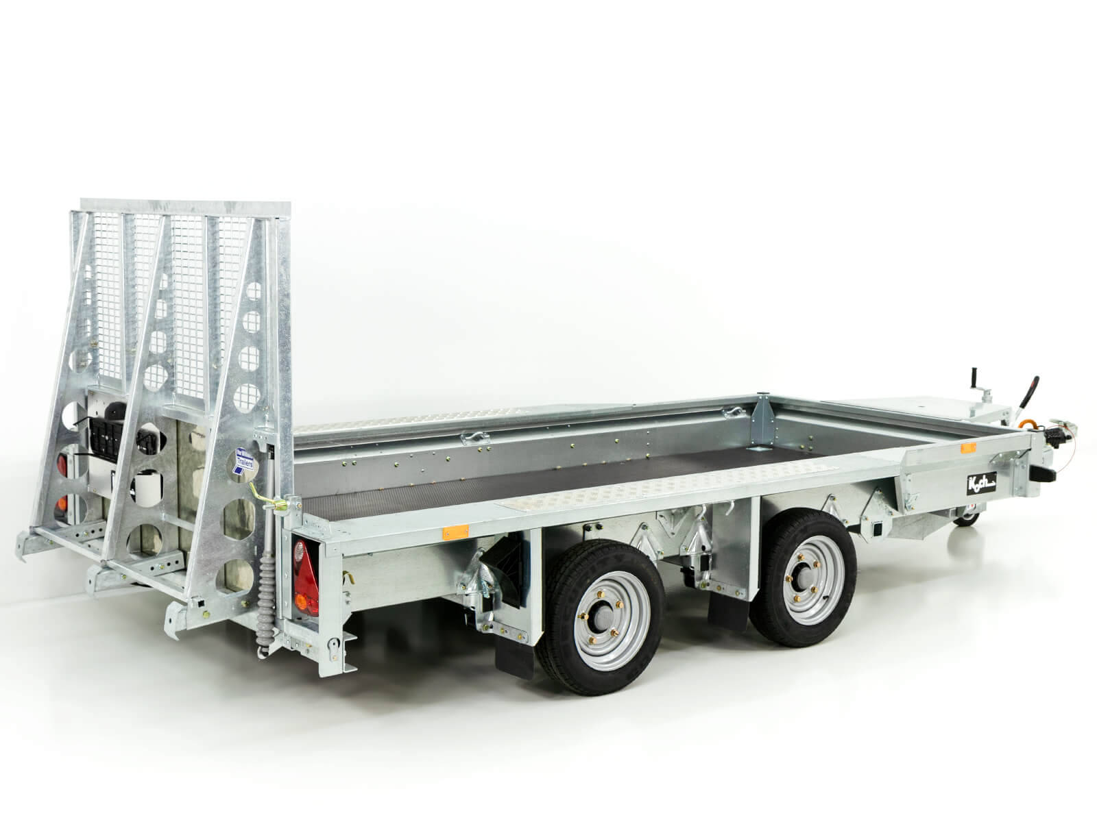 Remorque pour engins de chantier Ifor Williams GX125 157×366 3,5 t | Rampe 1,2 m - neuve