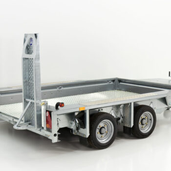 Remorque pour engins de chantier Ifor Williams GX105 HD 157×303 3,5 t | Rampes simples | Plancher en aluminium - Neuve