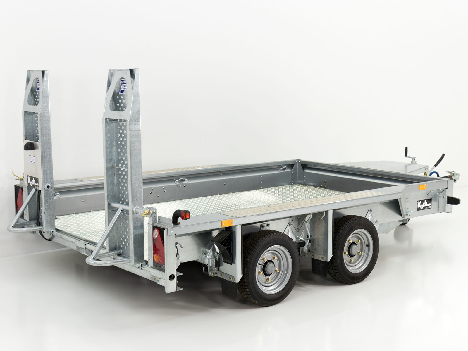 Remorque pour engins de chantier Ifor Williams GX105 HD 157×303 3,5 t | Rampes simples | Plancher en aluminium - Neuve