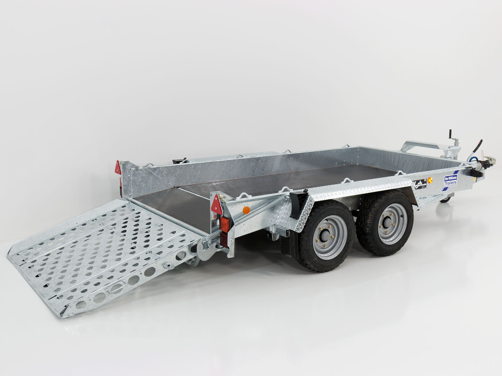 Remorque pour engins de chantier Ifor Williams GH1054 163×305 3,5 t | Rampe - Neuve – Image 2