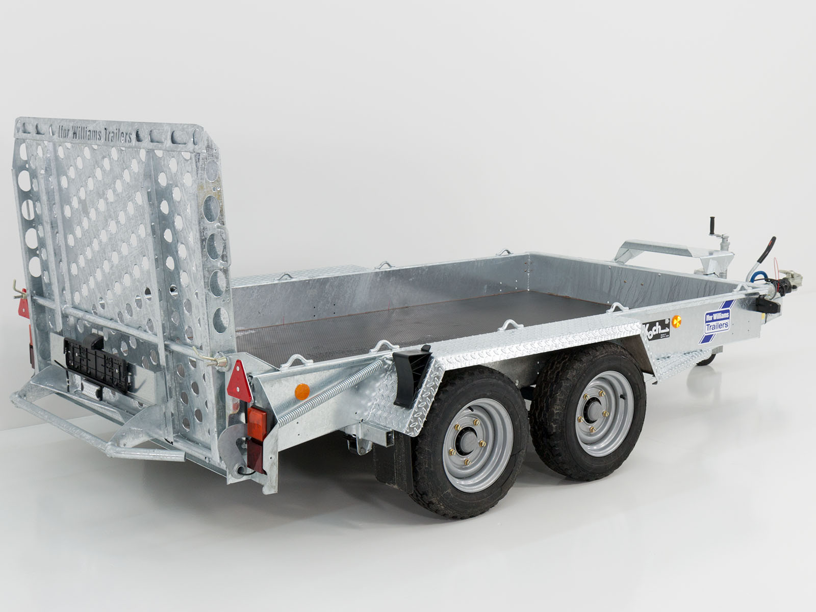 Remorque pour engins de chantier Ifor Williams GH1054 163×305 3,5 t | Rampe - Neuve – Image 3