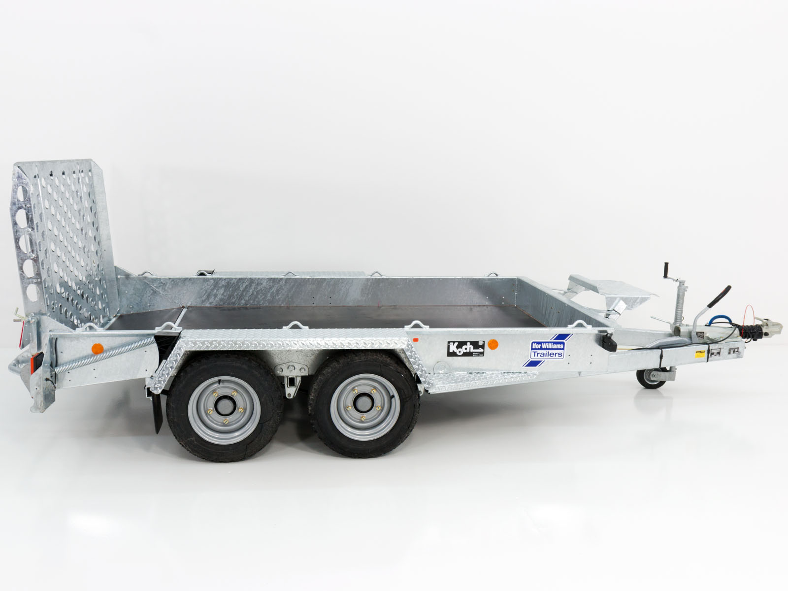 Remorque pour engins de chantier Ifor Williams GH1054 163×305 3,5 t | Rampe - Neuve – Image 4