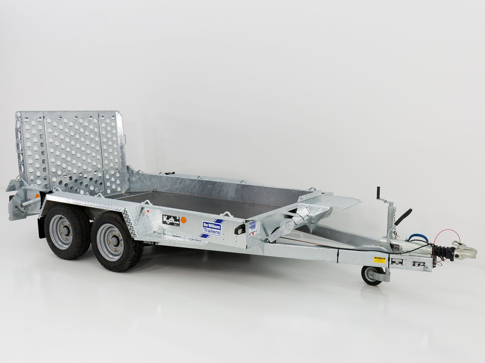 Remorque pour engins de chantier Ifor Williams GH1054 163×305 3,5 t | Rampe - Neuve