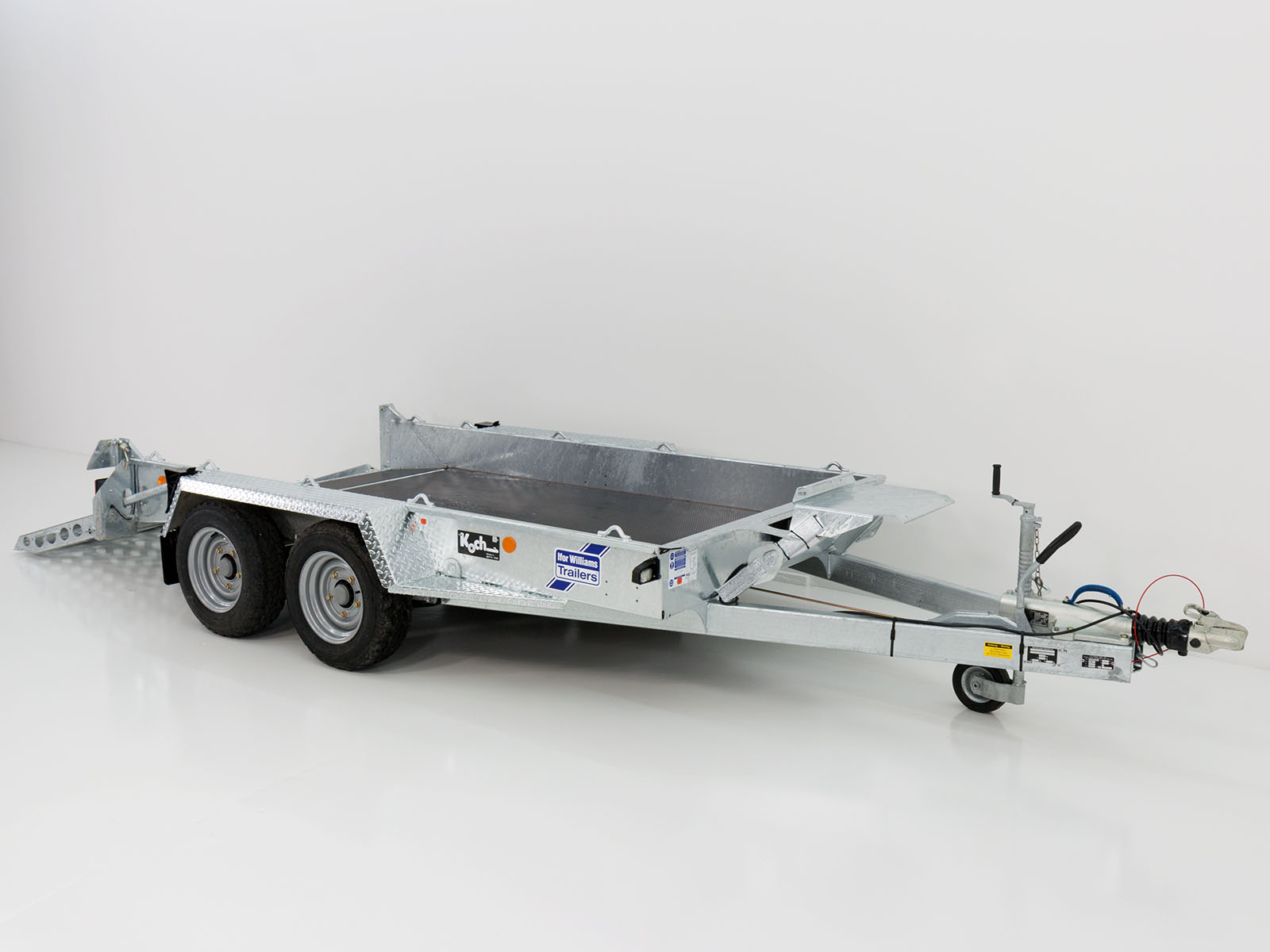 Remorque pour engins de chantier Ifor Williams GH1054 163×305 3,5 t | Rampe - Neuve – Image 7