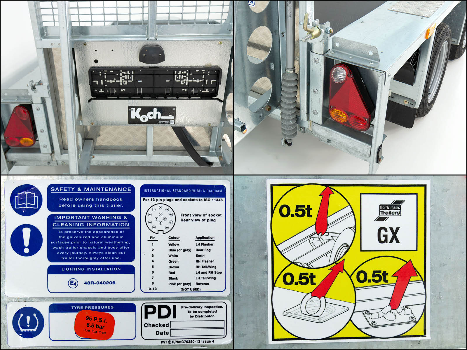 Remorque pour engins de chantier Ifor Williams GX105 157×303 2,7 t | Rampe de chargement - Neuve – Image 13