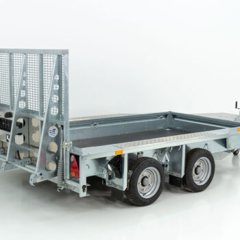 Remorque pour engins de chantier Ifor Williams GX105 157×303 2,7 t | Rampe de chargement | Grillage - Neuve