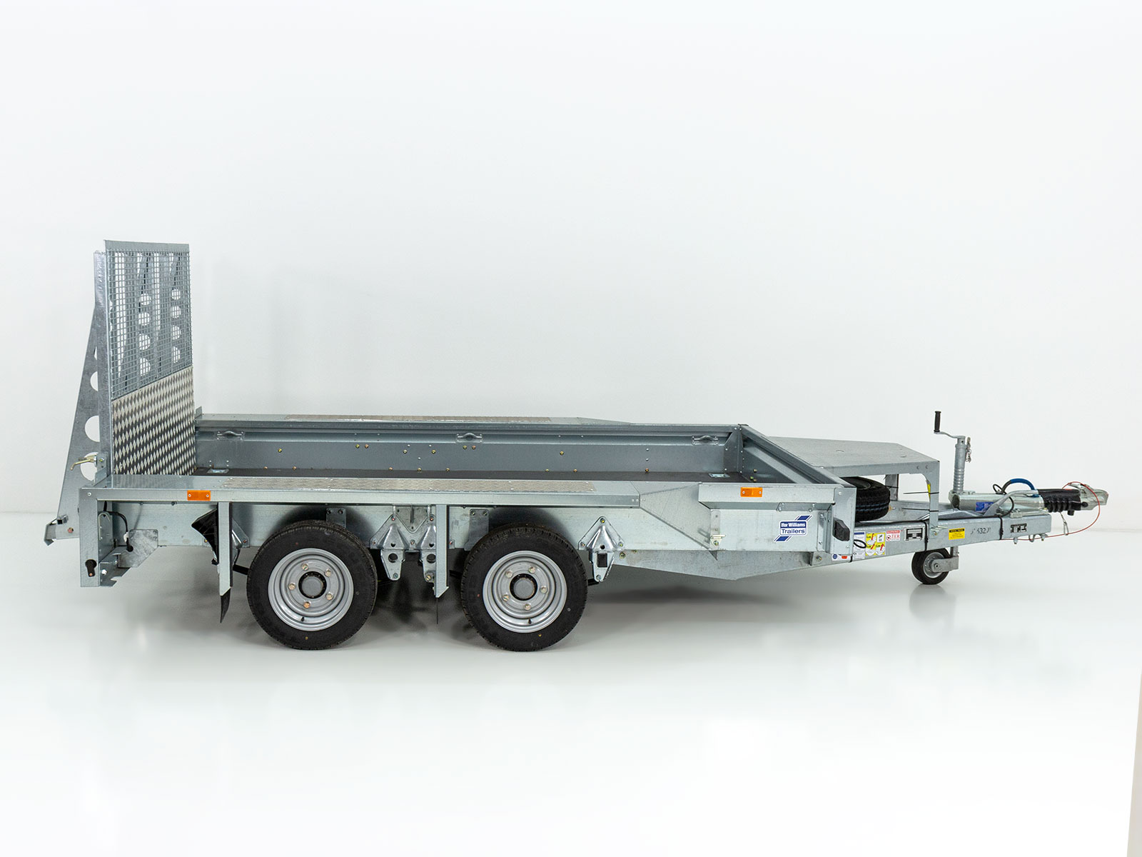 Remorque pour engins de chantier Ifor Williams GX105 157×303 2,7 t | Rampe de chargement - Neuve – Image 2