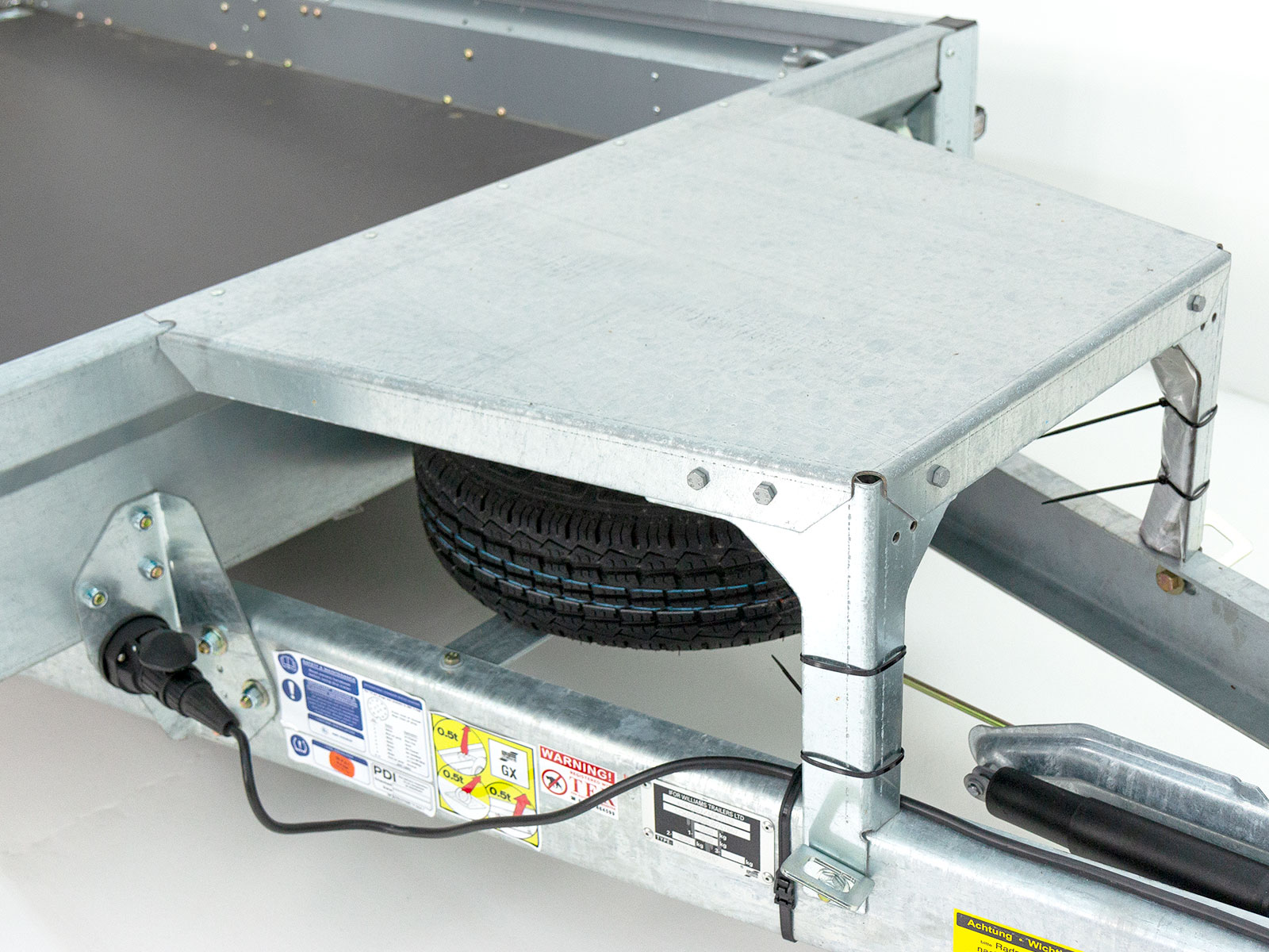 Remorque pour engins de chantier Ifor Williams GX105 157×303 2,7 t | Rampe de chargement - Neuve – Image 6