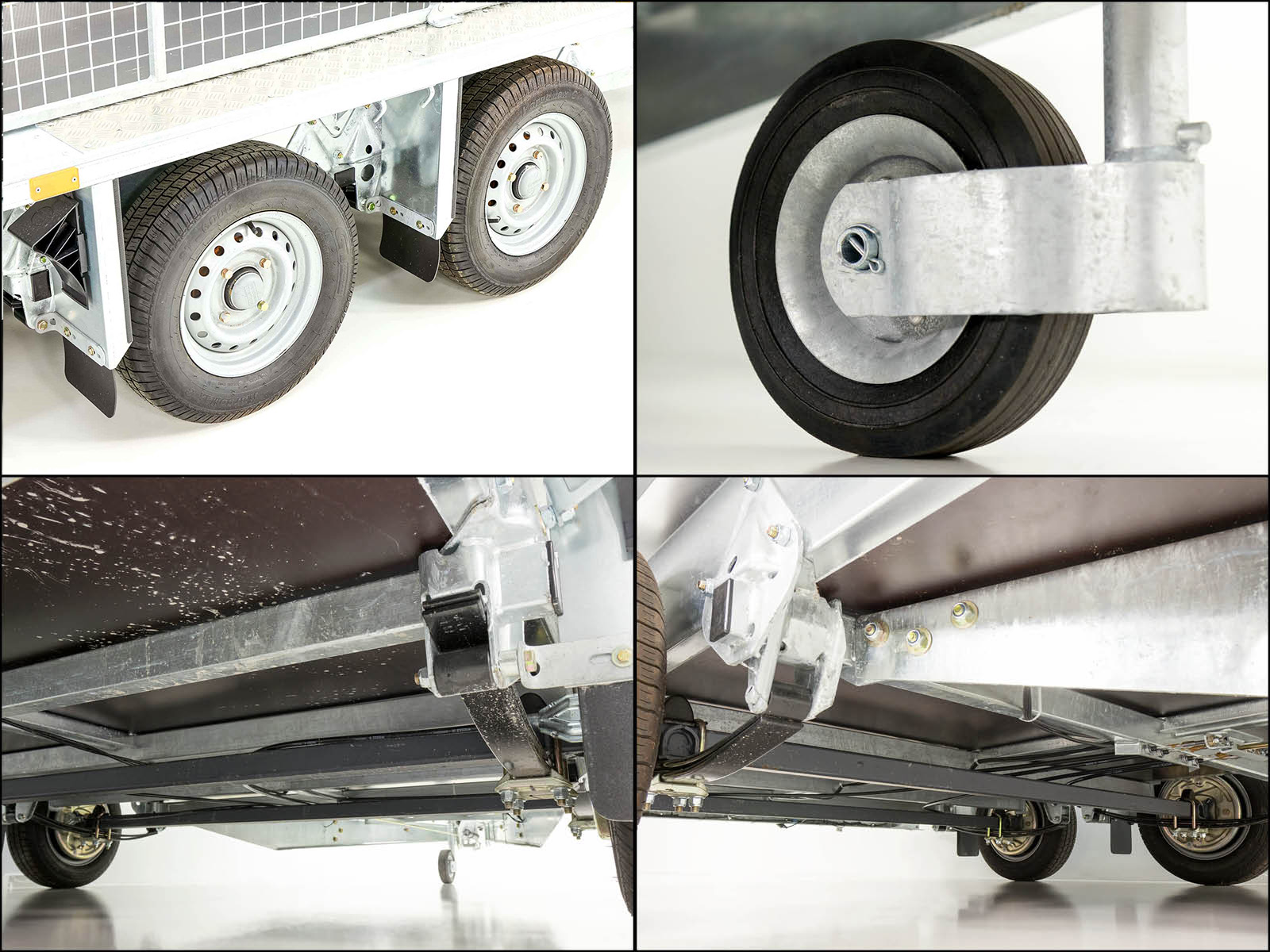 Remorque pour engins de chantier Ifor Williams GX105 157×303 2,7 t | Rampe de chargement | Grillage - Neuve – Image 14