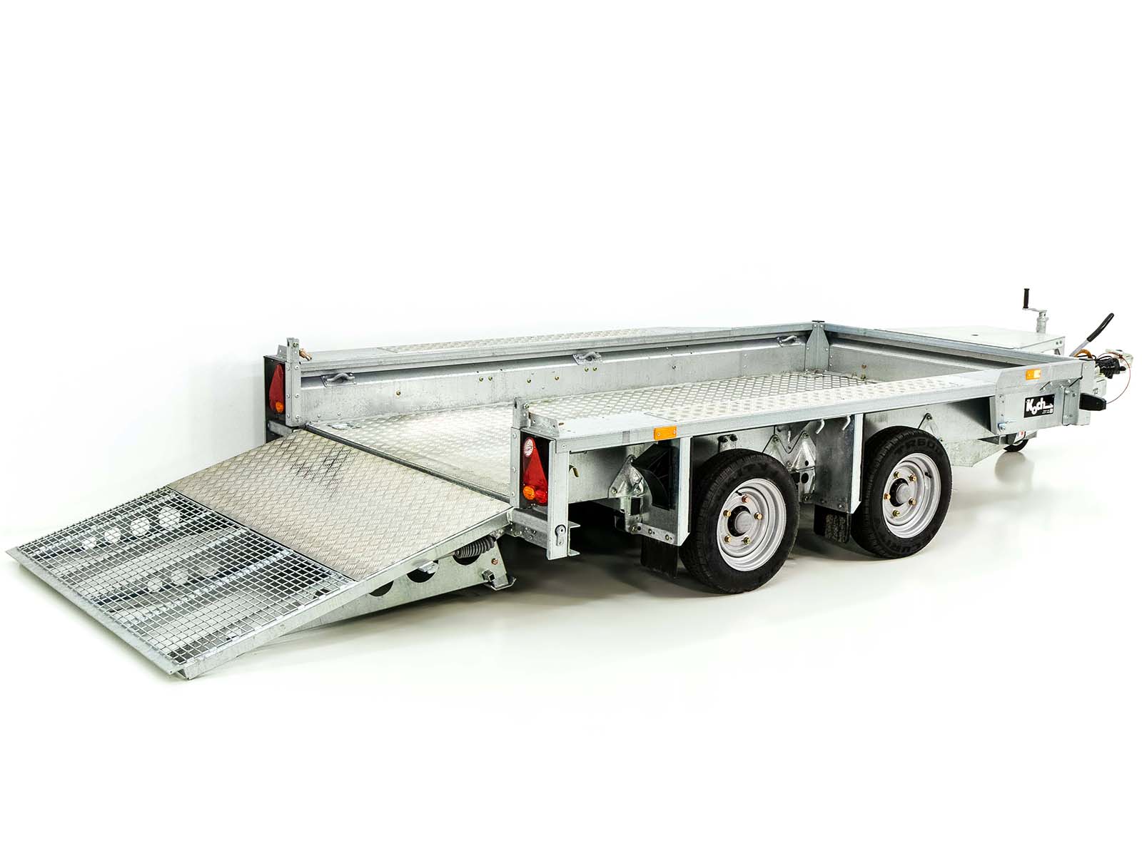 Remorque pour engins de chantier Ifor Williams GX105 HD 157×303 3,5 t | Aluminium | Rampe de chargement - Neuve – Image 3